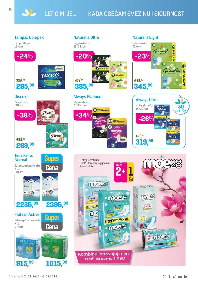 Lilly Drogerie katalog akcija