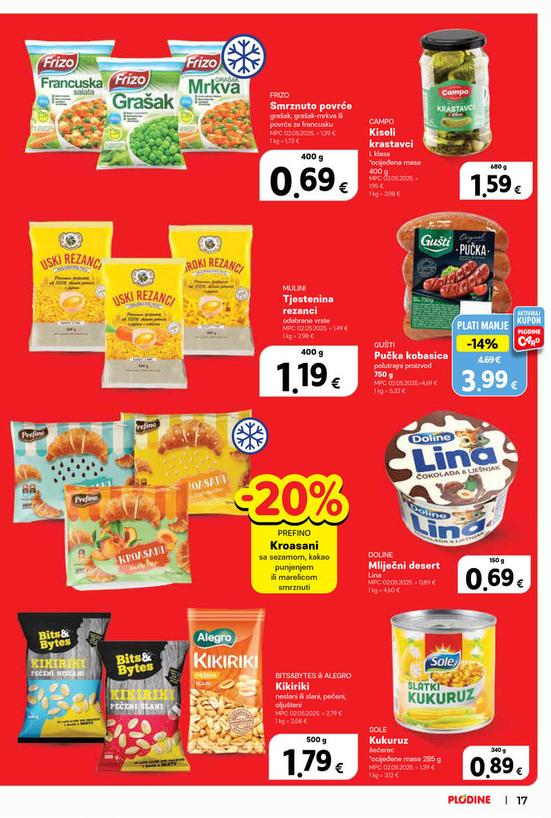 Plodine kataloška akcija