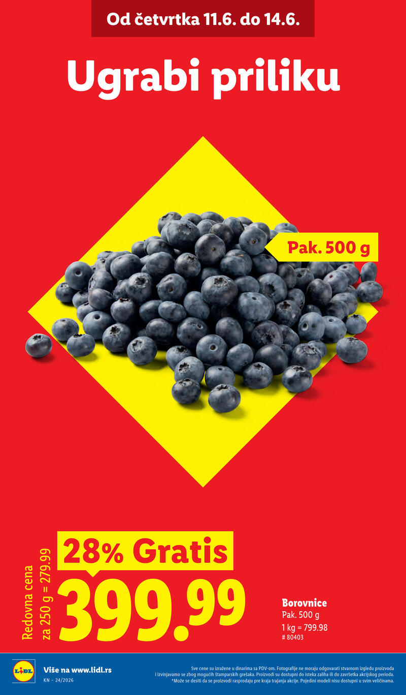Lidl katalog akcija