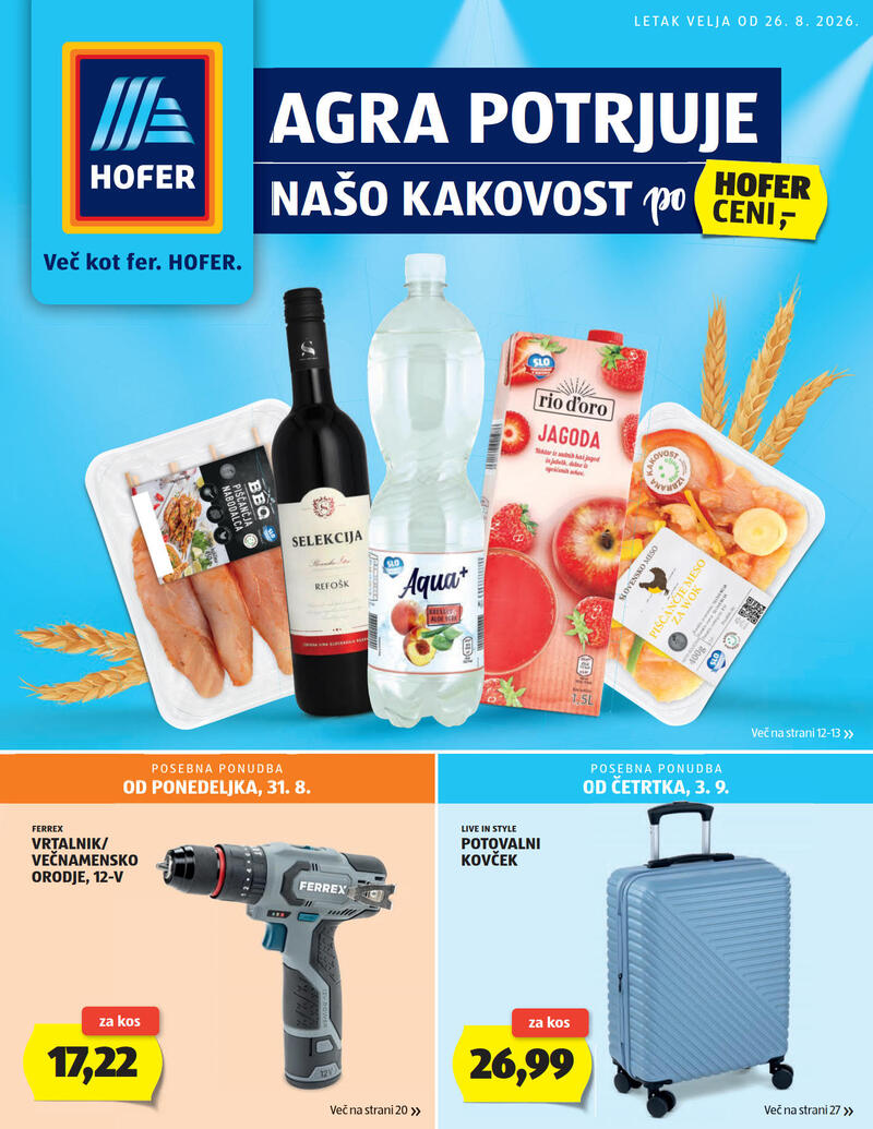 Hofer katalog akcija Redni katalog