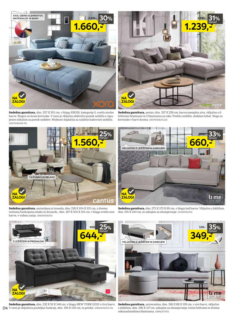 Lesnina XXXL redni katalog