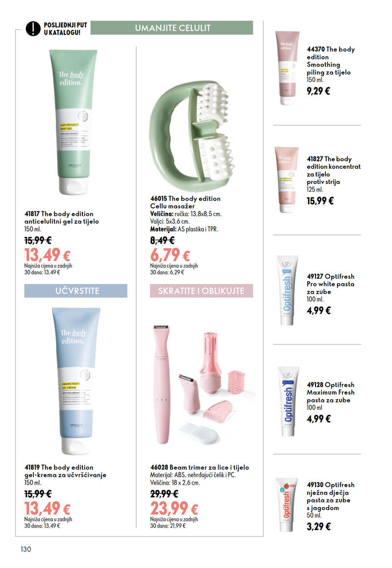 Oriflame kozmetika