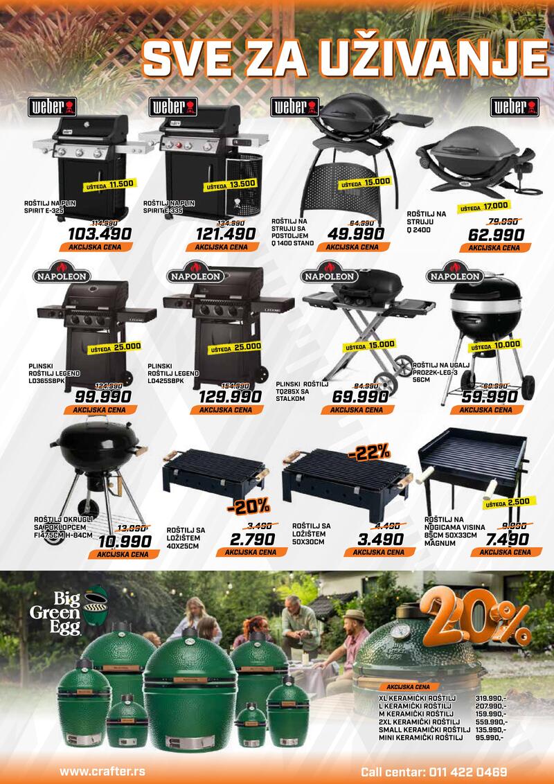 Crafter akcijski katalog
