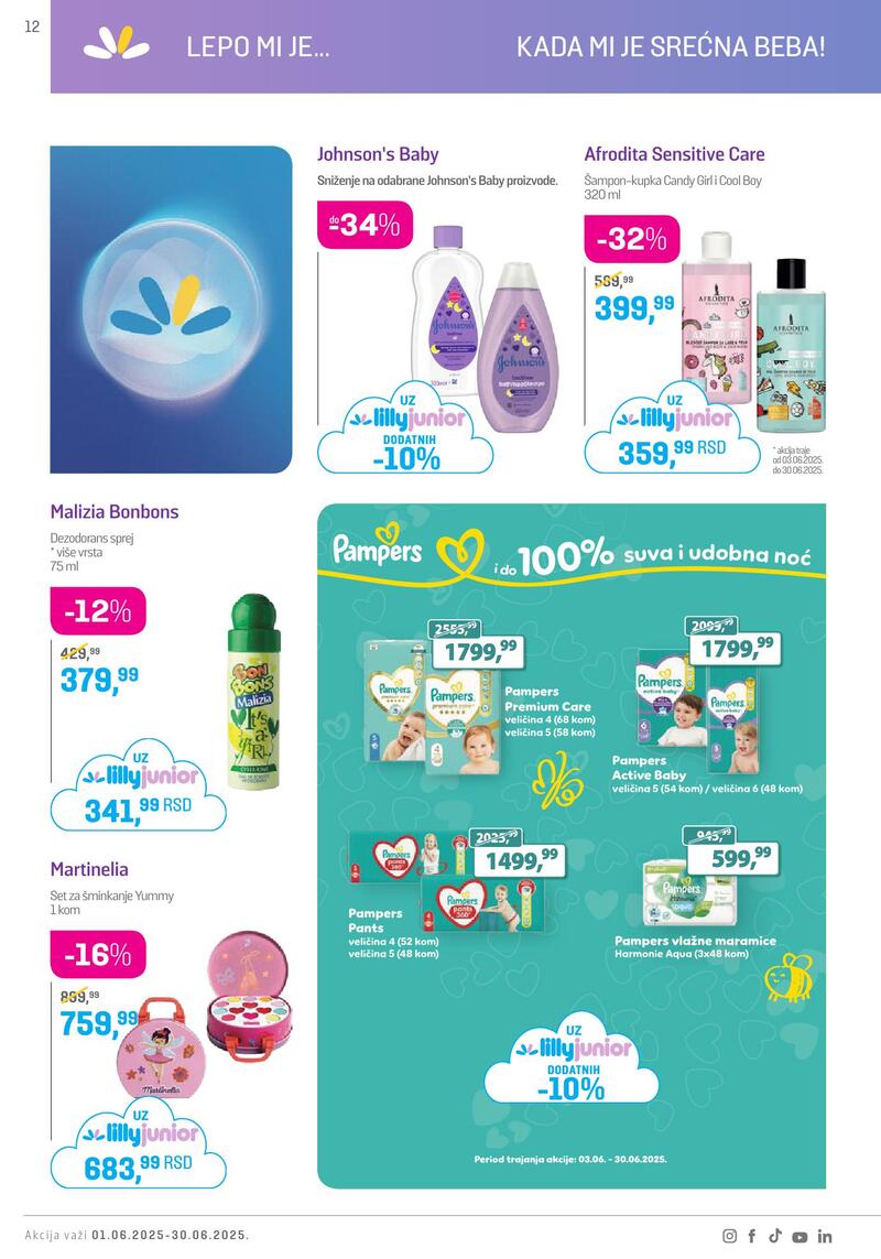 Lilly Drogerie katalog akcija