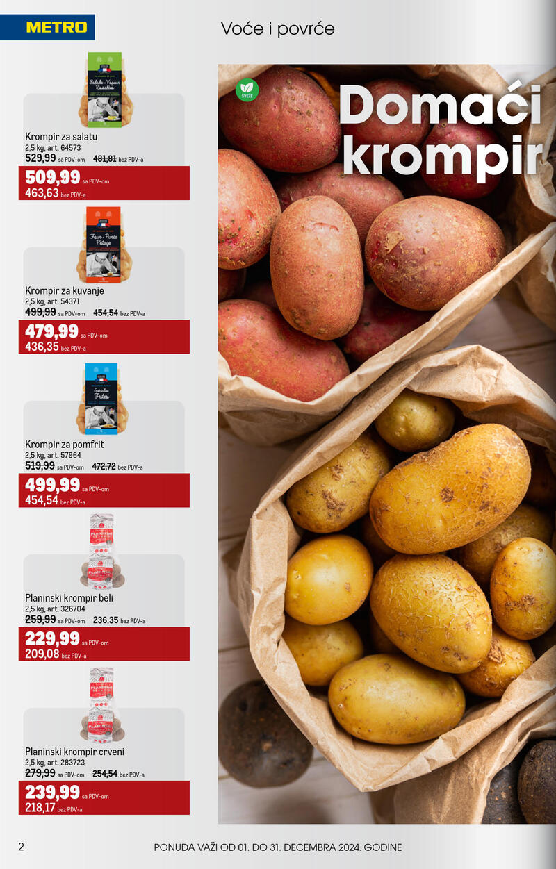 Metro katalog ugostitelji