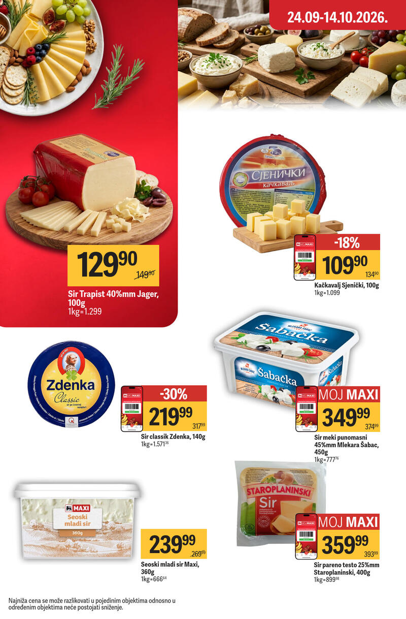 Maxi katalog – Nedeljna akcija