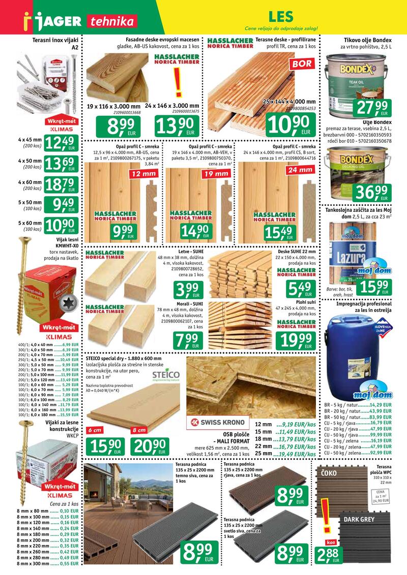 Jager katalog akcija Katalog tehnika