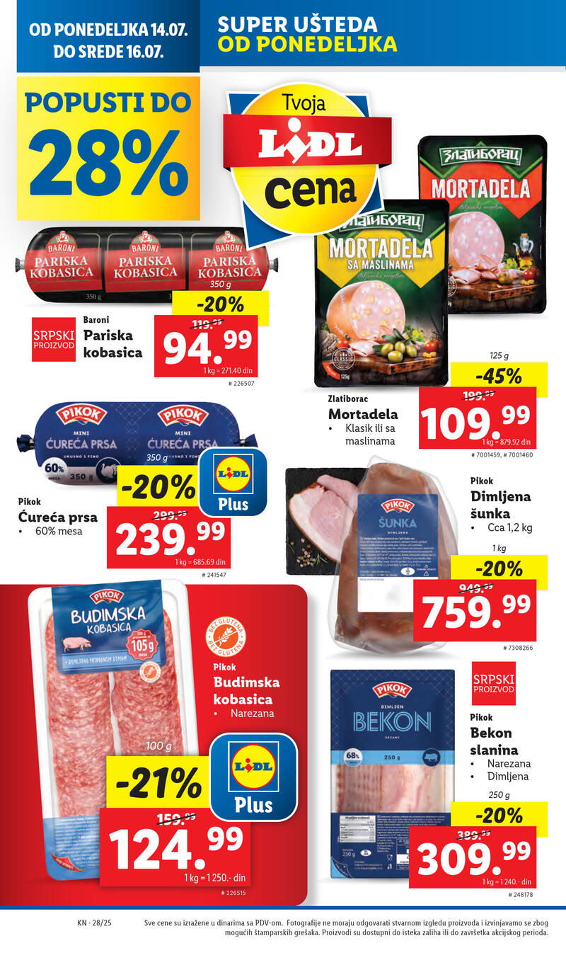 Lidl katalog akcija