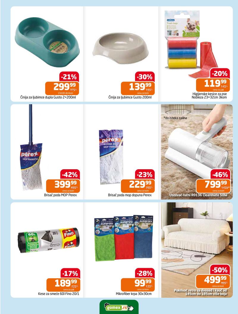 Gomex katalog - Dvonedeljna akcija