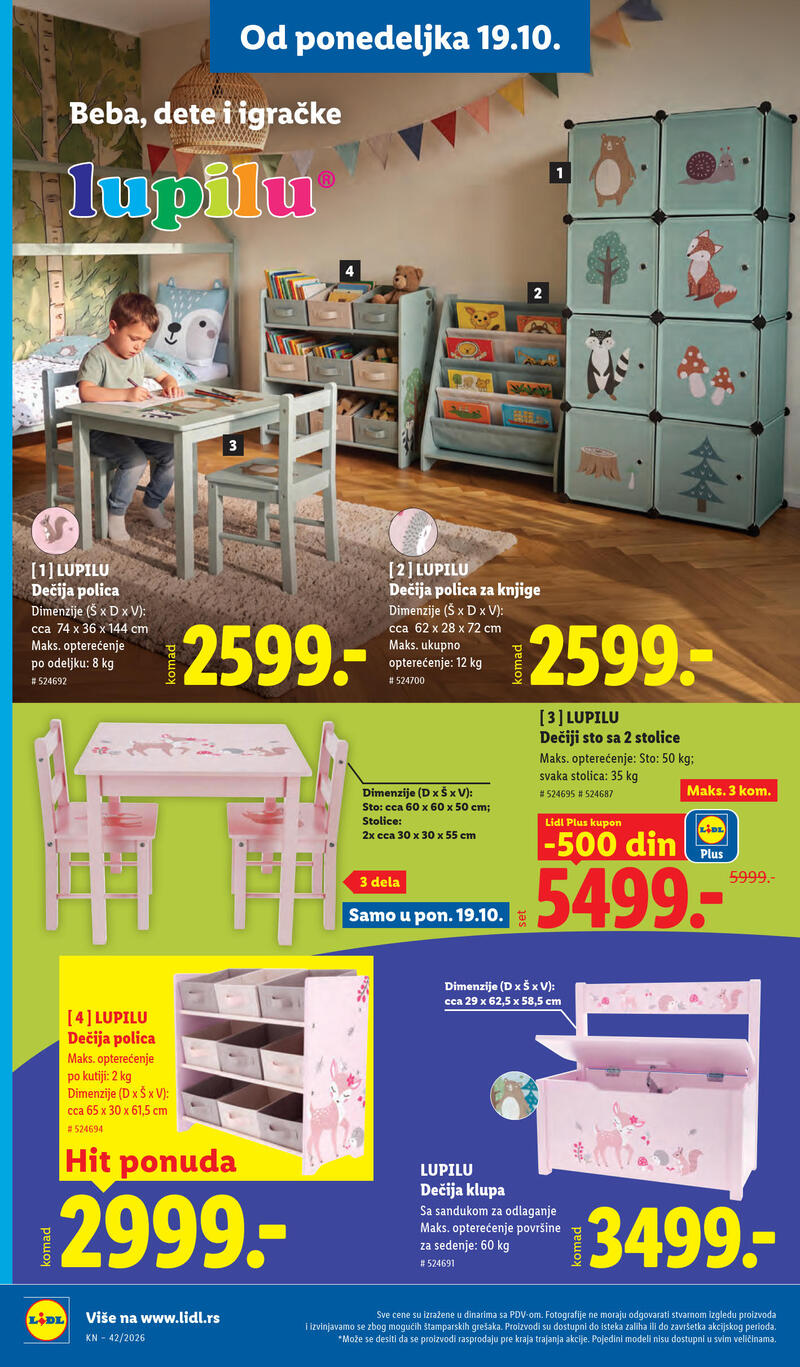 Lidl katalog - Nedeljna akcija