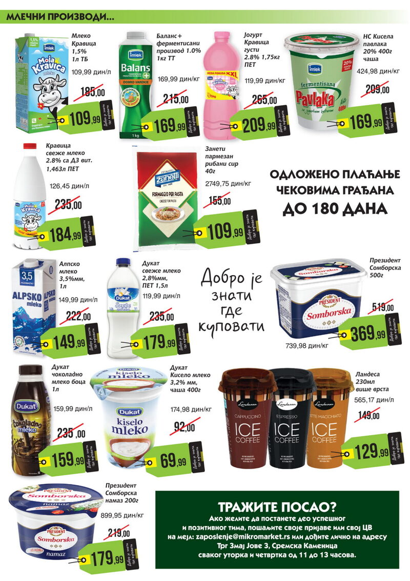 Mikromarket katalog akcija