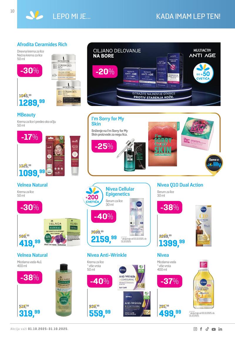 Lilly Drogerie katalog akcija