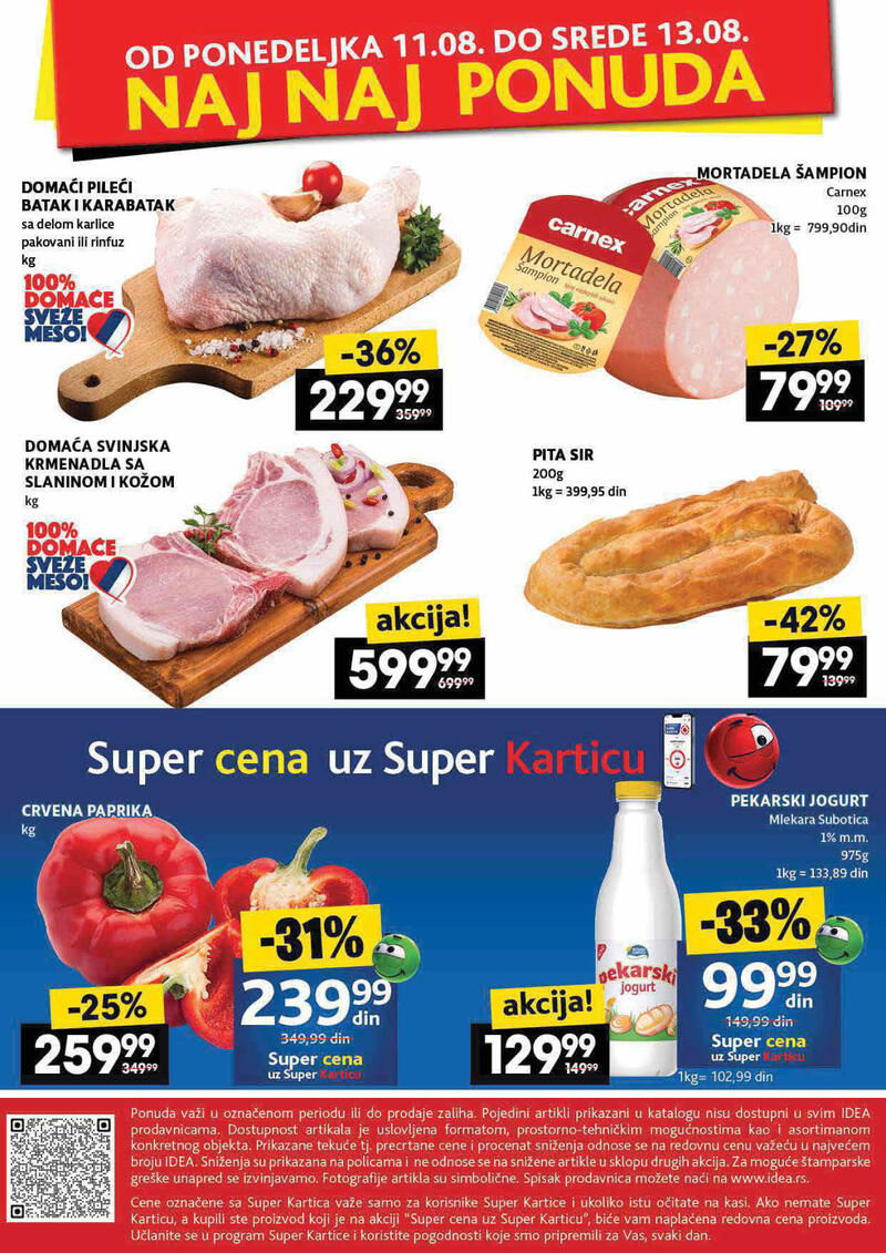 Idea katalog nedeljna akcija
