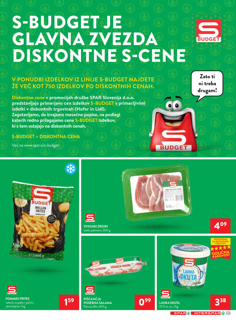 Spar katalog - Tedenska akcija