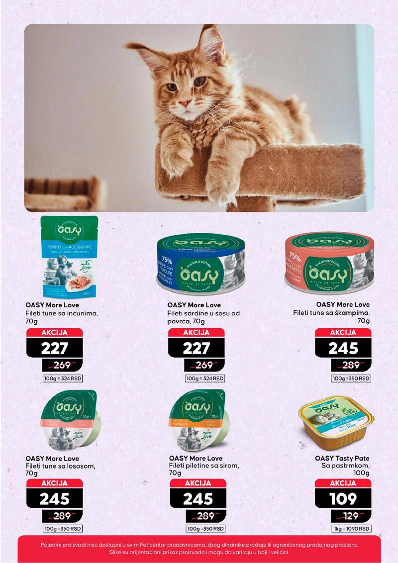 Pet centar akcijski katalog