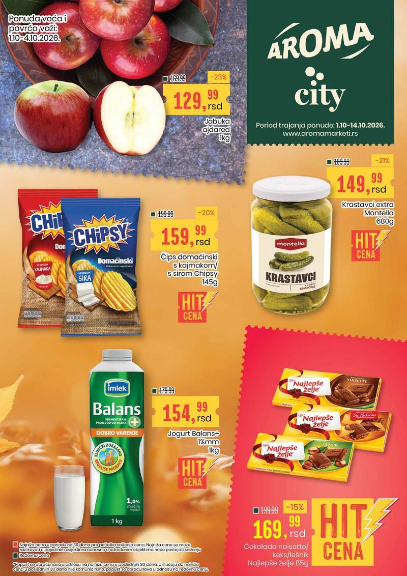 Aroma Market katalog akcija Dvonedeljna akcija