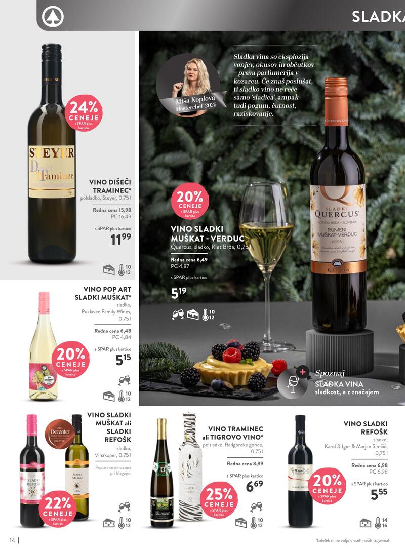 Spar katalog vino
