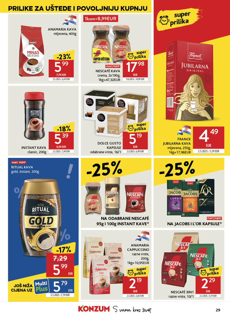 Konzum kataloška akcija