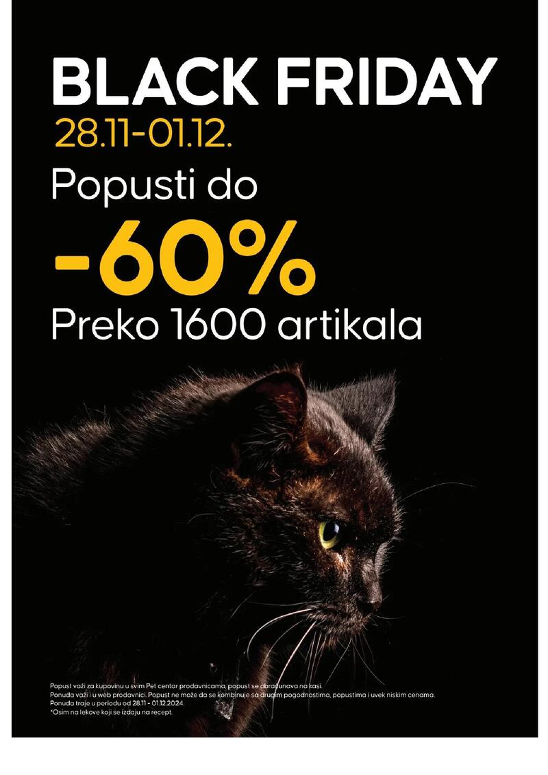 Pet centar akcijski katalog