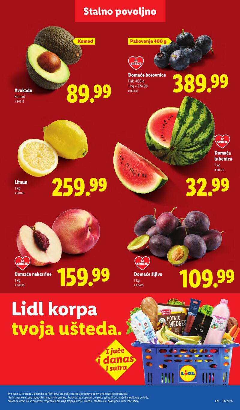 Lidl katalog akcija
