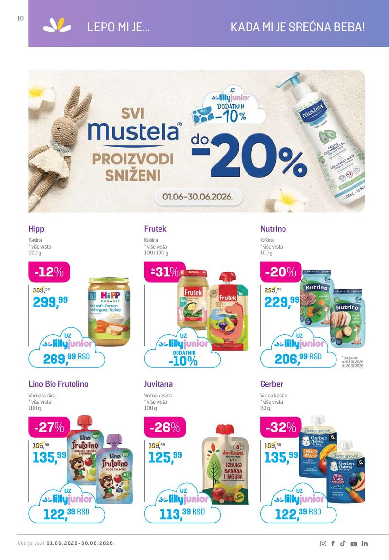 Lilly Drogerie katalog akcija