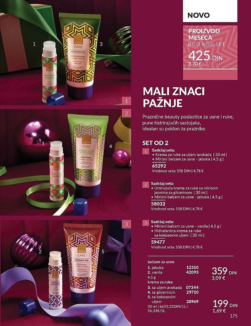 Avon katalog akcija