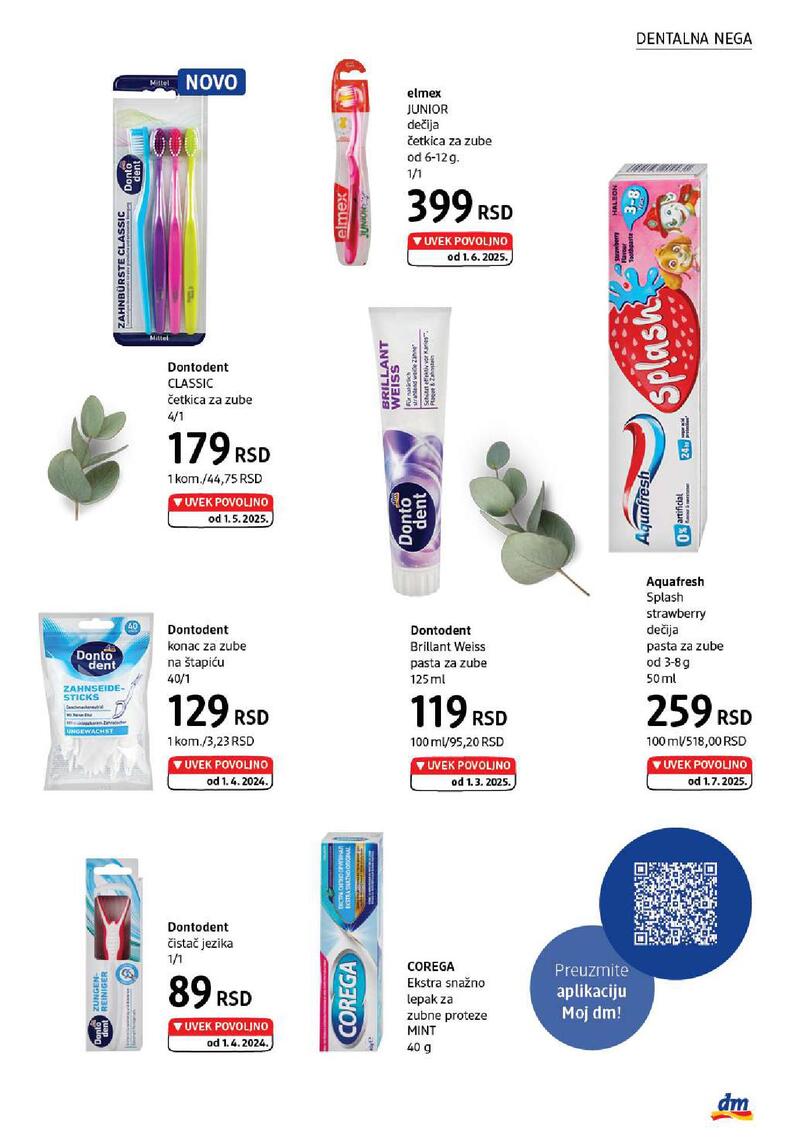 DM Drogerie katalog akcija
