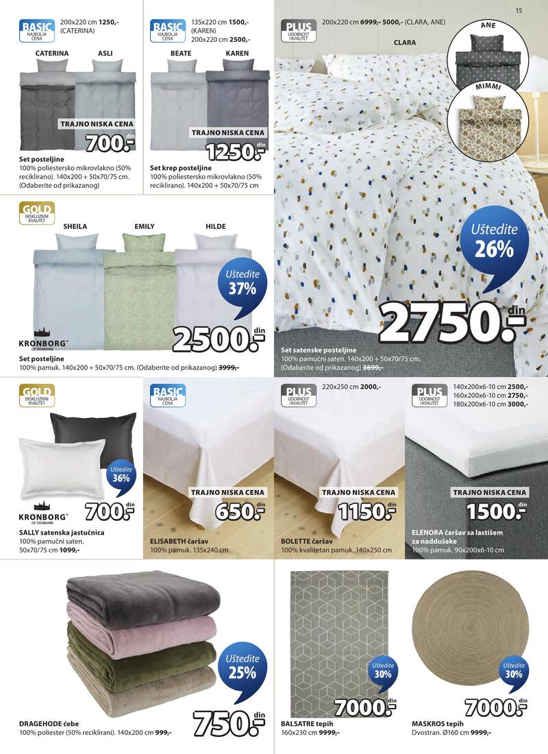 JYSK katalog nameštaj