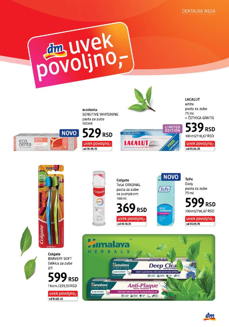 DM Drogerie katalog akcija