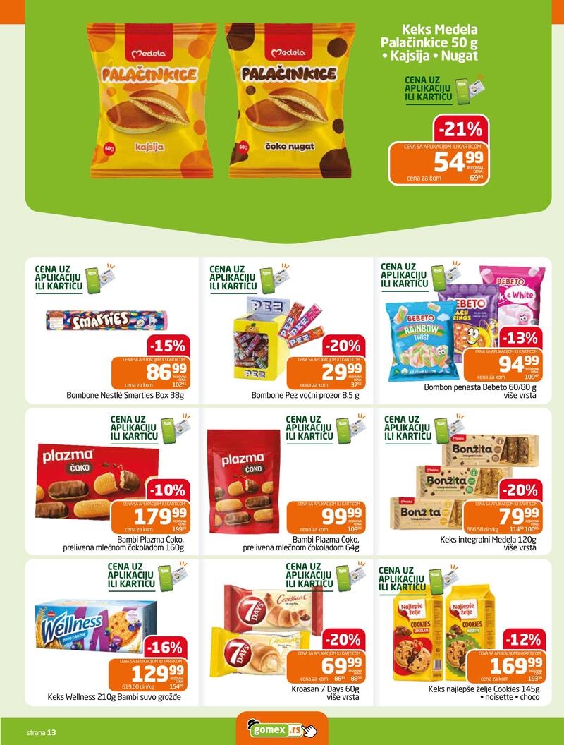 Gomex katalog - Dvonedeljna akcija