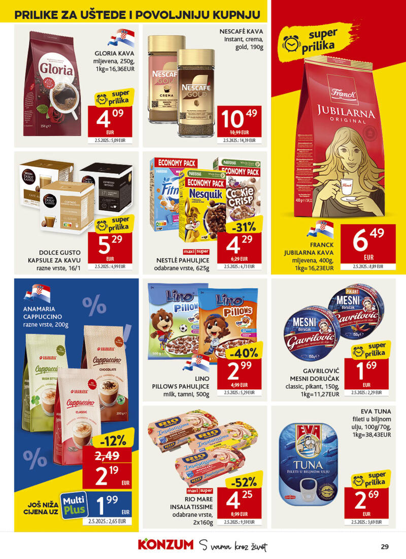 Konzum kataloška akcija
