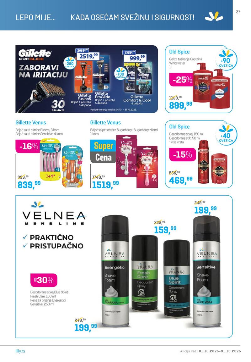 Lilly Drogerie katalog akcija