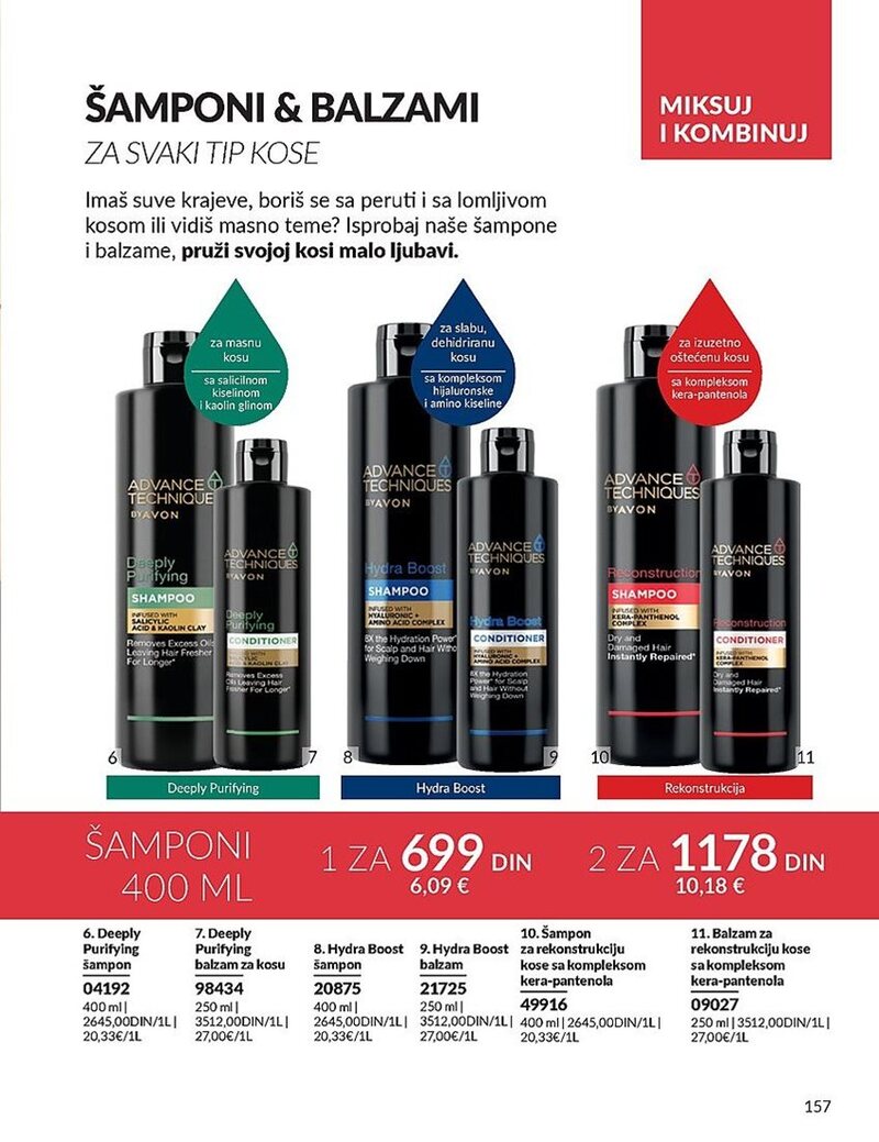 Avon katalog akcija