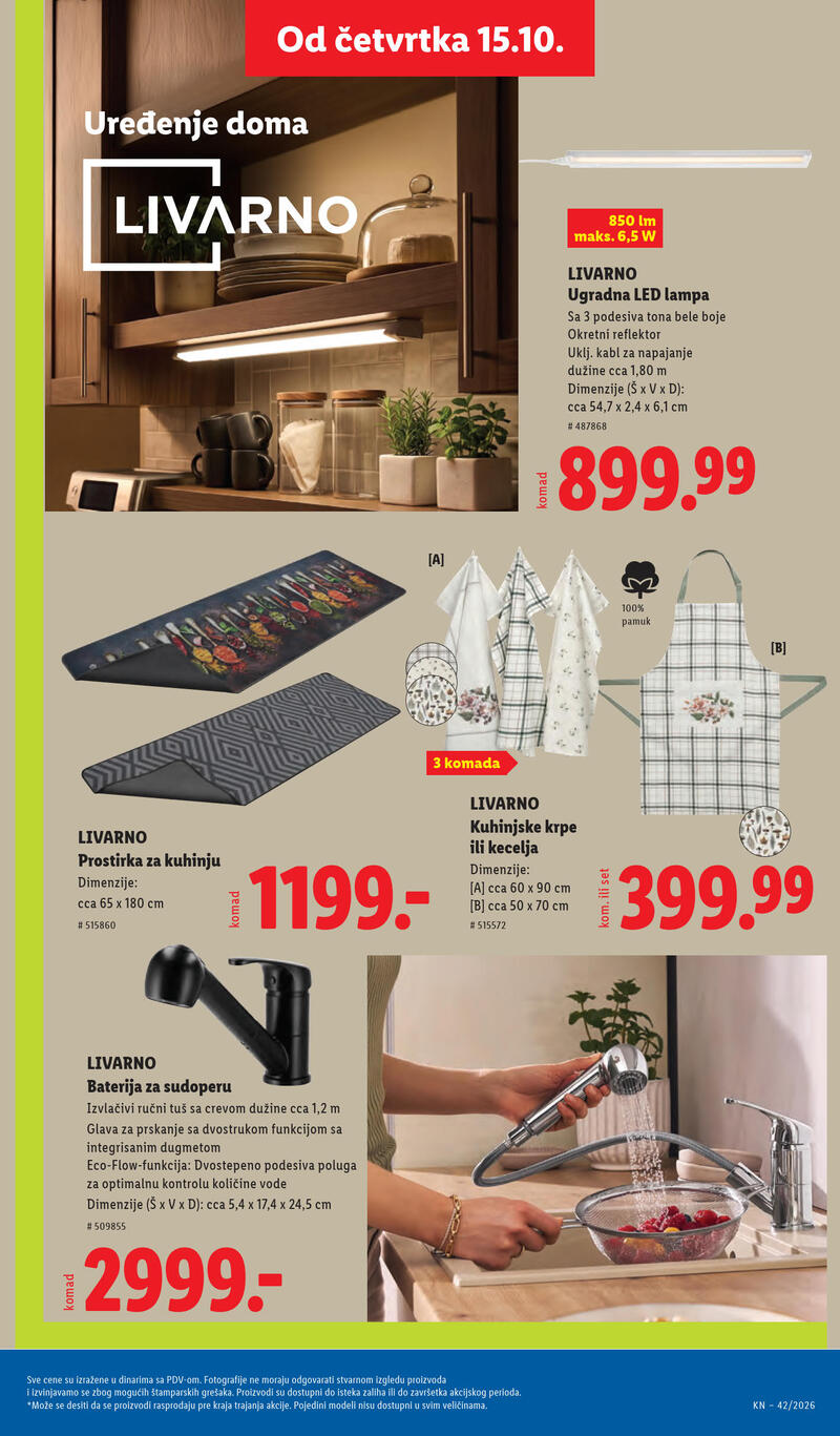 Lidl katalog - Nedeljna akcija