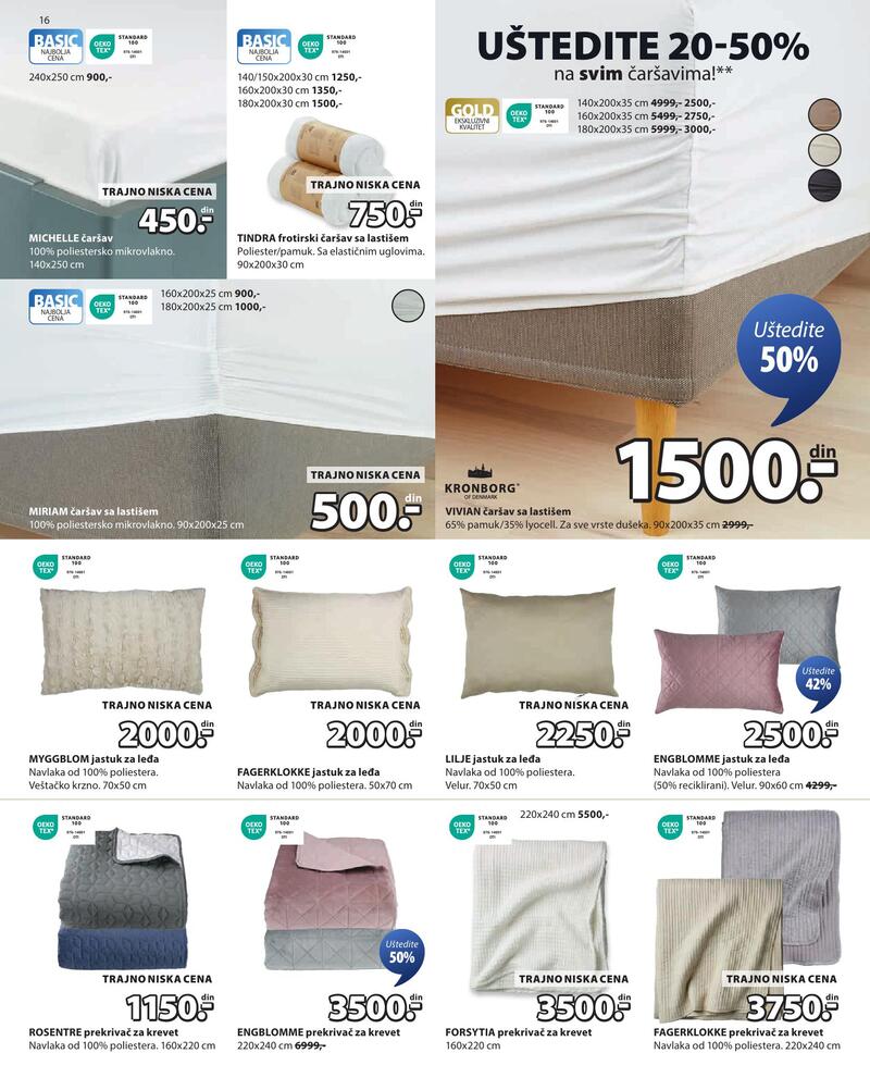 JYSK katalog nameštaj
