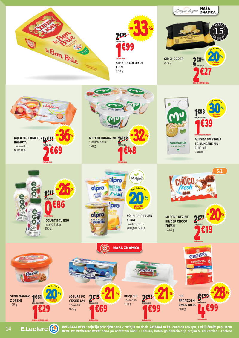 E.Leclerc spletni katalog