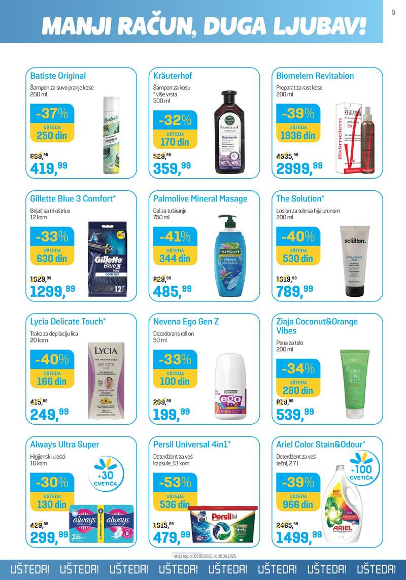 Lilly Drogerie katalog akcija