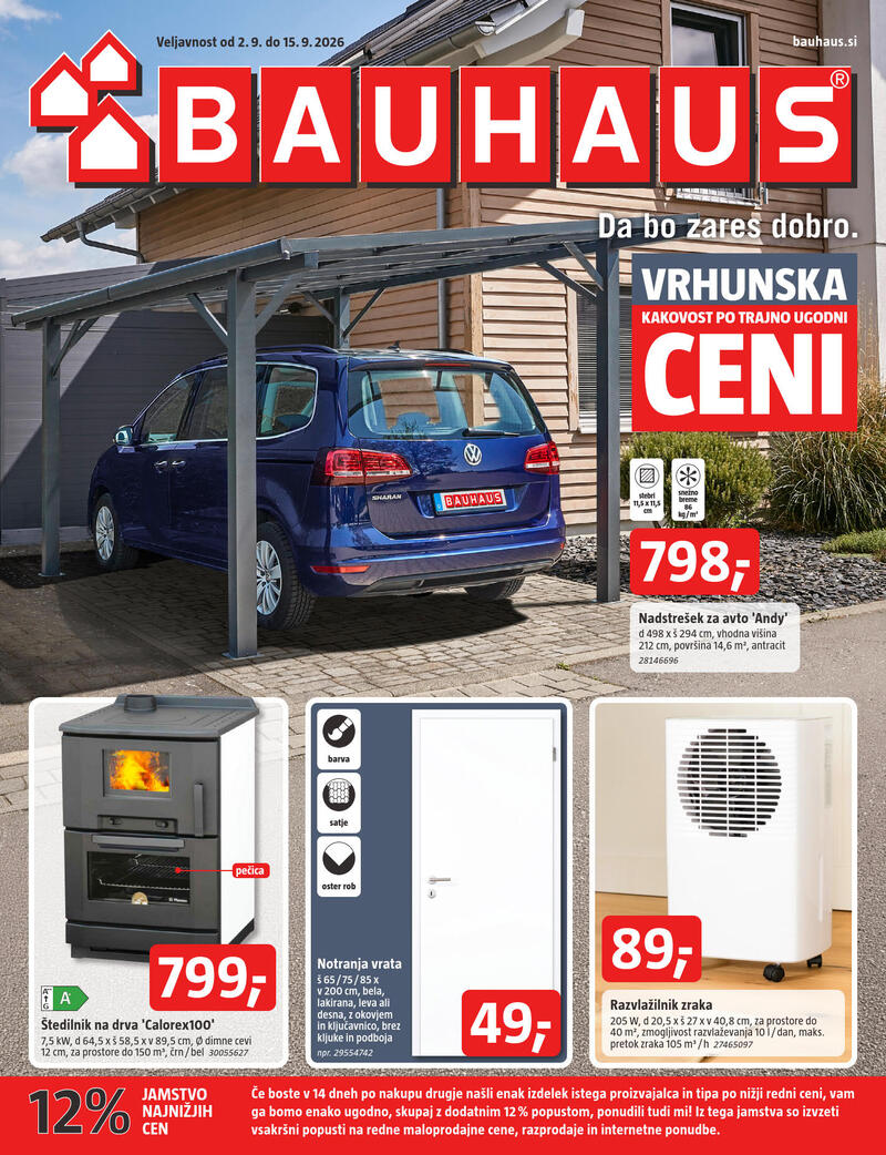 Bauhaus katalog akcija Redni katalog