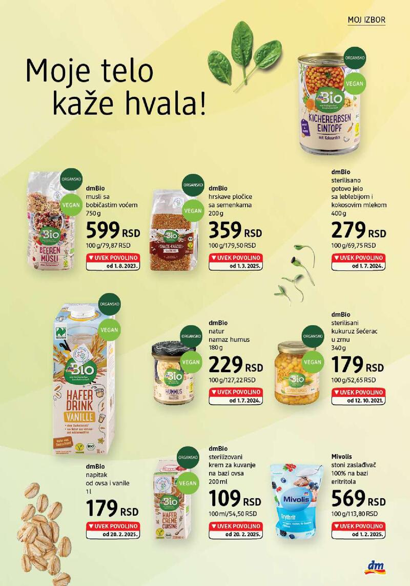 DM Drogerie katalog akcija