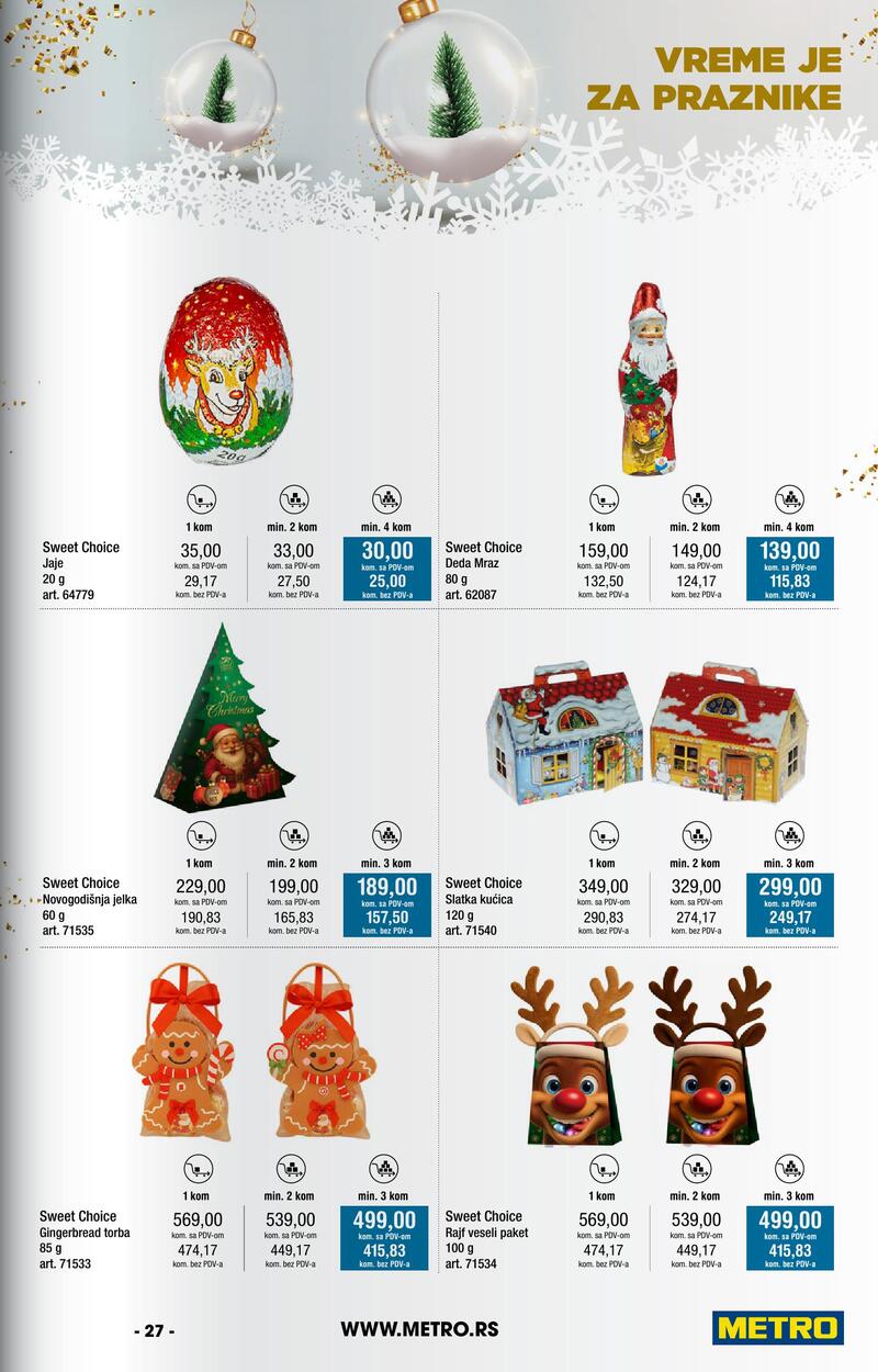 Metro katalog praznična ponuda