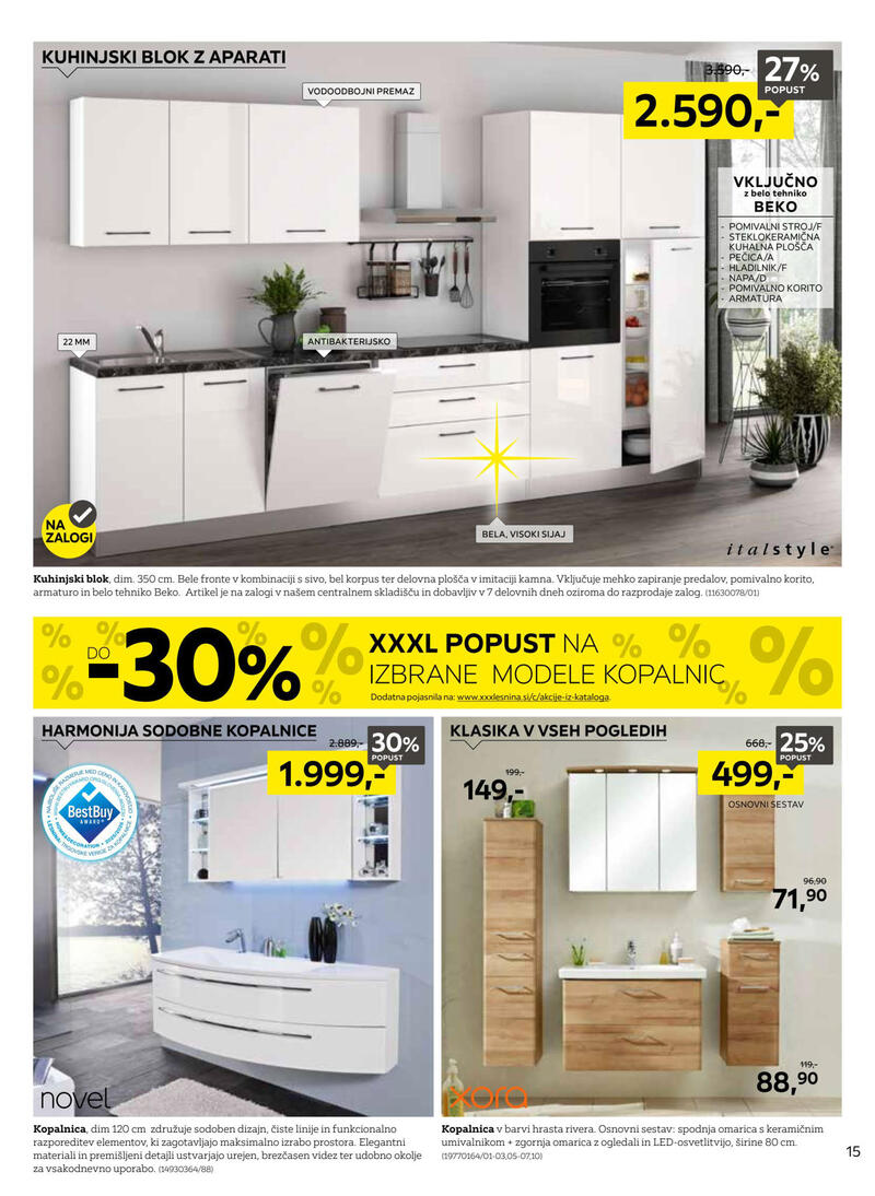 Lesnina XXXL katalog - Jesen najboljših cen