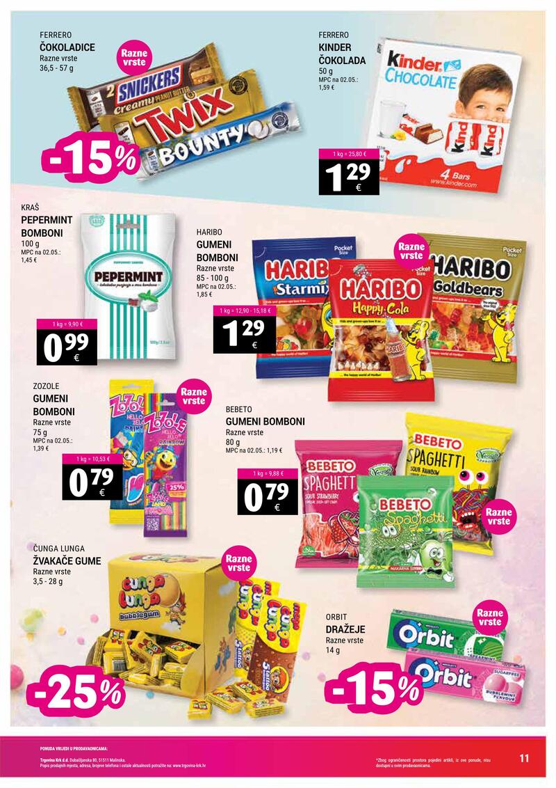 Trgovina Krk kataloška akcija