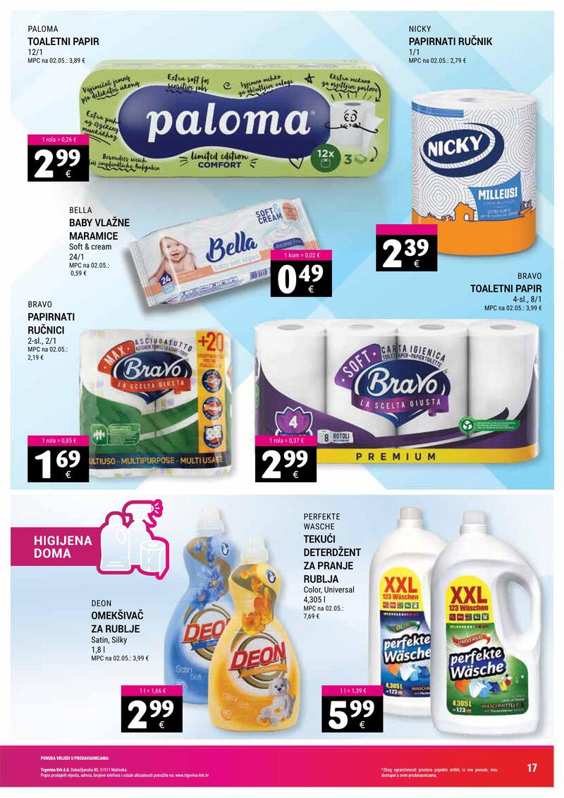 Trgovina Krk kataloška akcija
