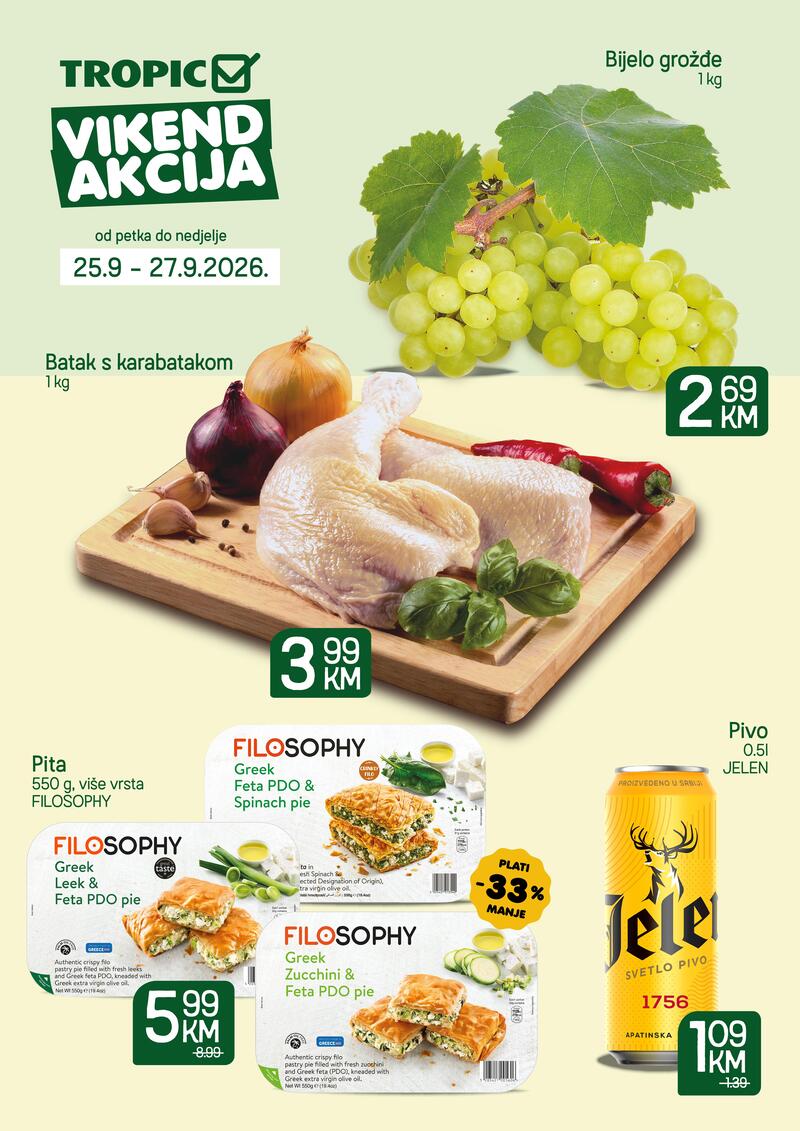 Tropic katalog akcija Vikend akcija