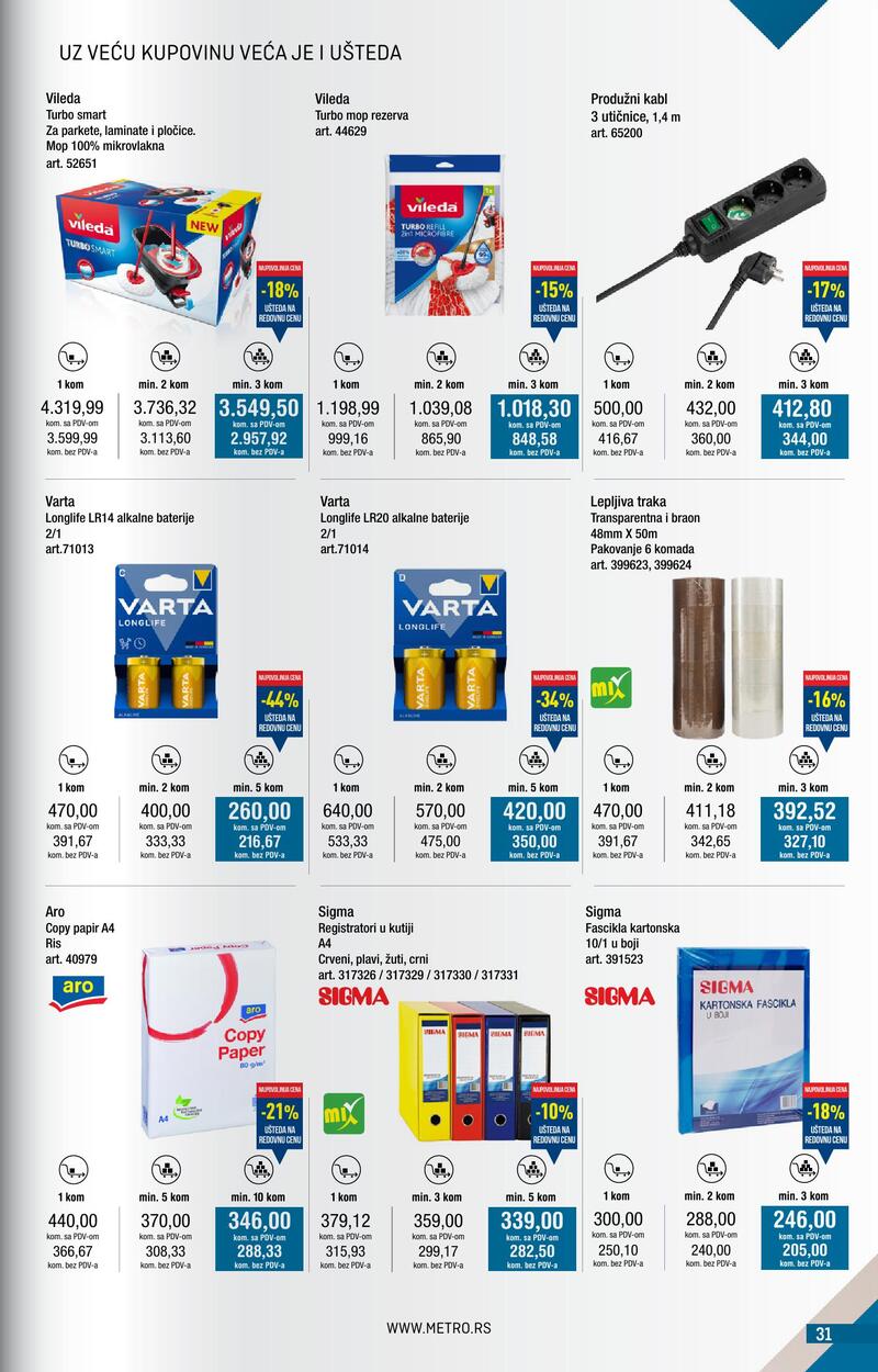 Metro katalog kupi više