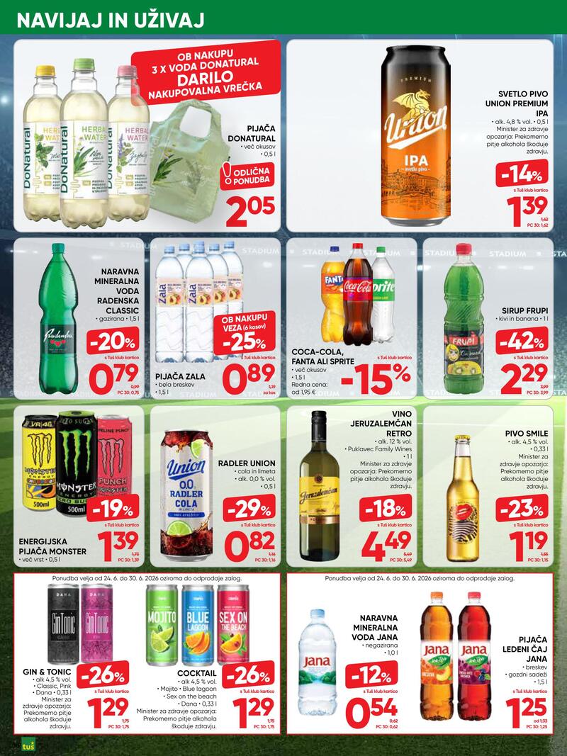 Tuš redni katalog