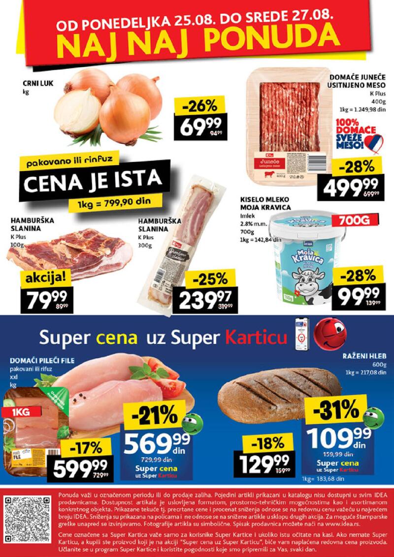 Idea katalog nedeljna akcija