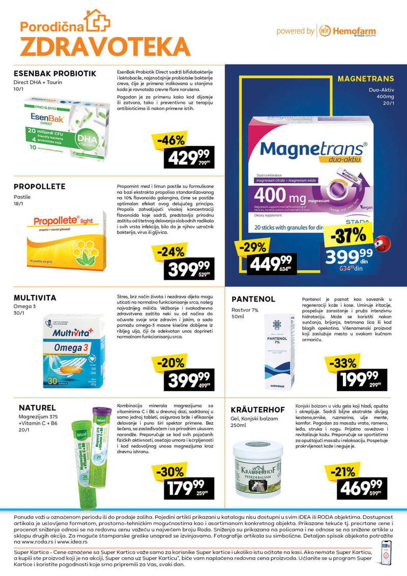 Roda katalog akcija