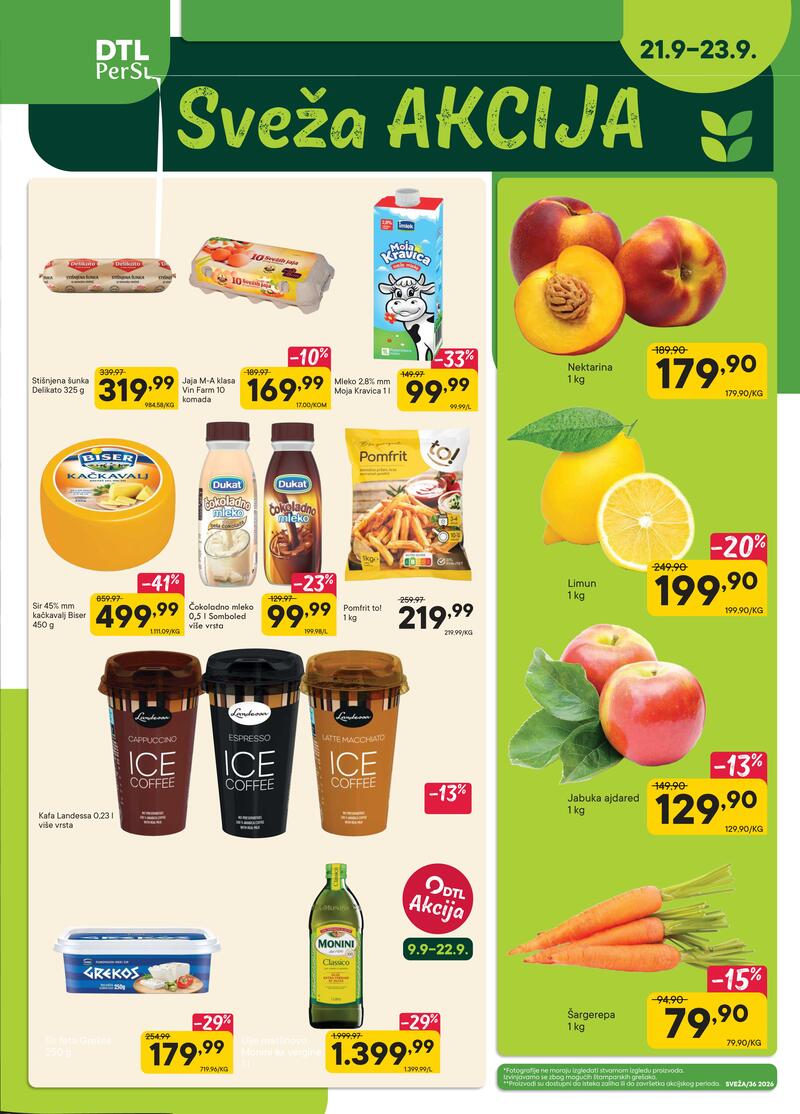 PerSu katalog akcija Sveža akcija