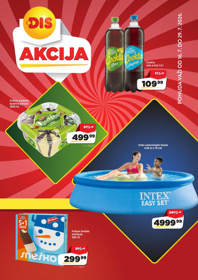 DIS Market katalog akcija DIS katalog hrana